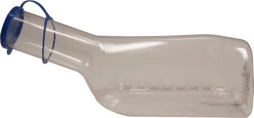 Urinflasche für Männer - glasklar - autoklavierbar -